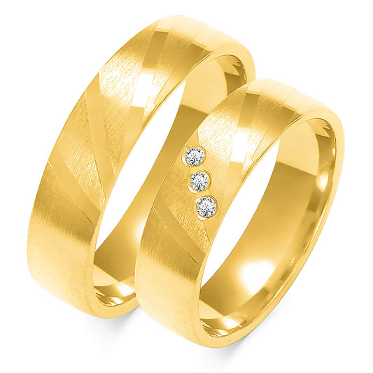 Nymeria 5.50 mm + 5.50 mm - 0,042 ct. Diamanten