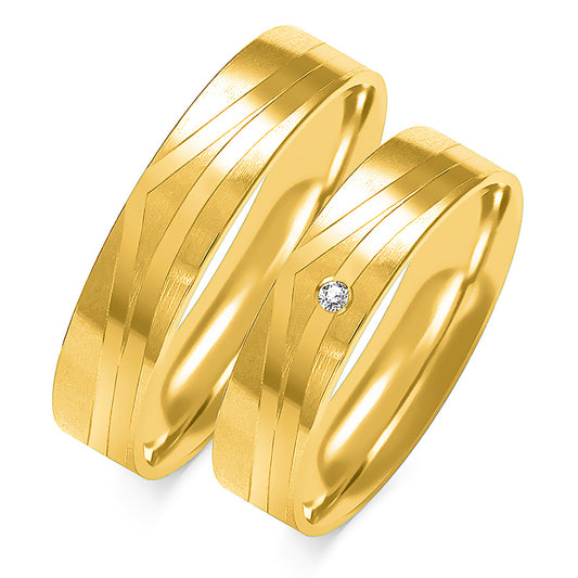 Olivara 5.00 mm + 5.00 mm - 0,014 ct. Diamanten