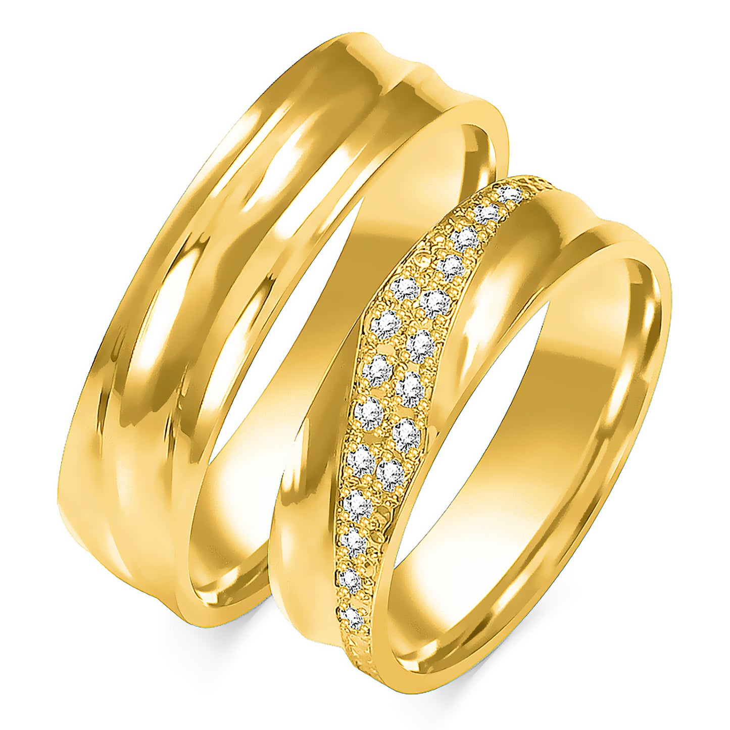 Thaliane 5.50 mm + 5.50 mm - 0,162 ct. Diamanten