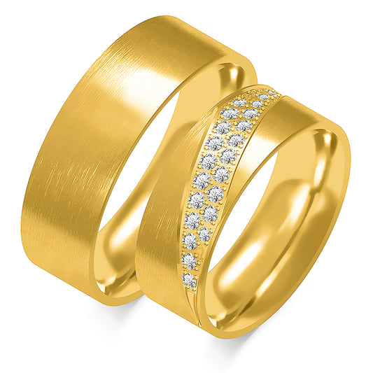 Felindra 7.00 mm + 7.00 mm - 0,298 ct. Diamanten