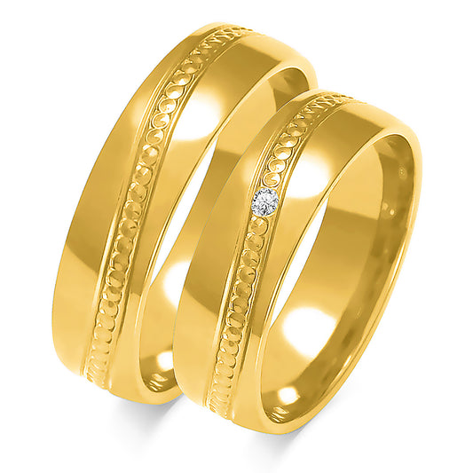 Halivra 5.50 mm + 5.50 mm - 0,014 ct. Diamanten