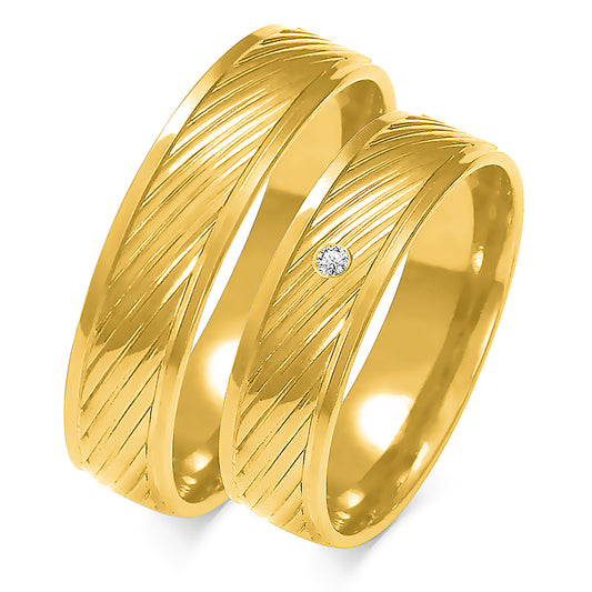 Jovara 5.50 mm + 5.50 mm - 0,014 ct. Diamanten