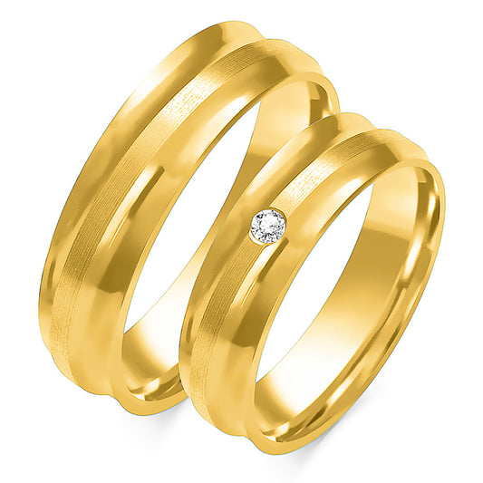 Pavora 5.00 mm + 5.00 mm - 0,022 ct. Diamanten