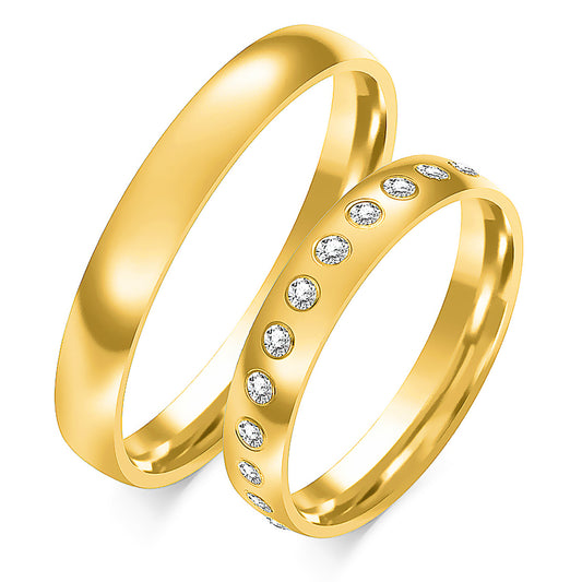 Brielle 3.50 mm + 3.50 mm - 0,294 ct. Diamanten