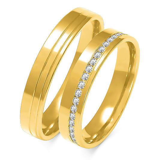 Carmis 4.00 mm + 4.00 mm - 0,36 ct. Diamanten