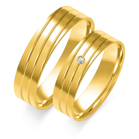 Petralis 5.50 mm + 5.50 mm - 0,014 ct. Diamanten
