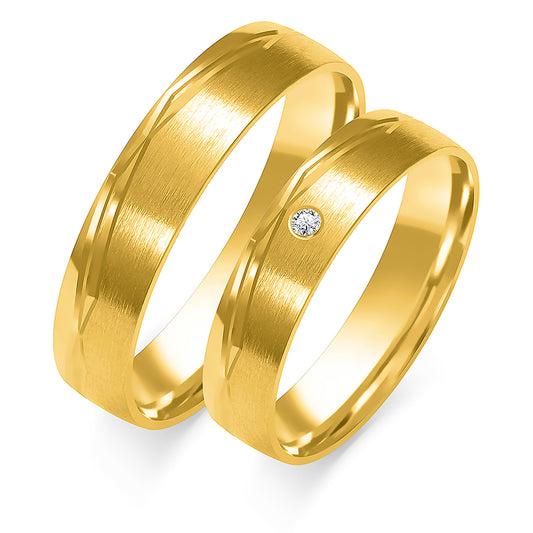 Quiselle 5.00 mm + 5.00 mm - 0,014 ct. Diamanten