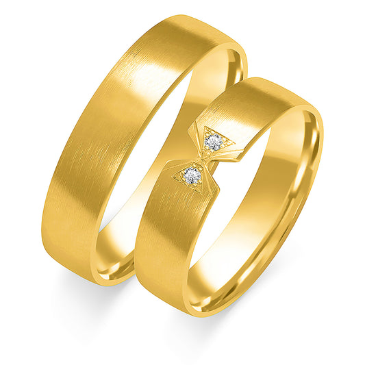 Ismella 5.00 mm + 5.00 mm - 0,018 ct. Diamanten