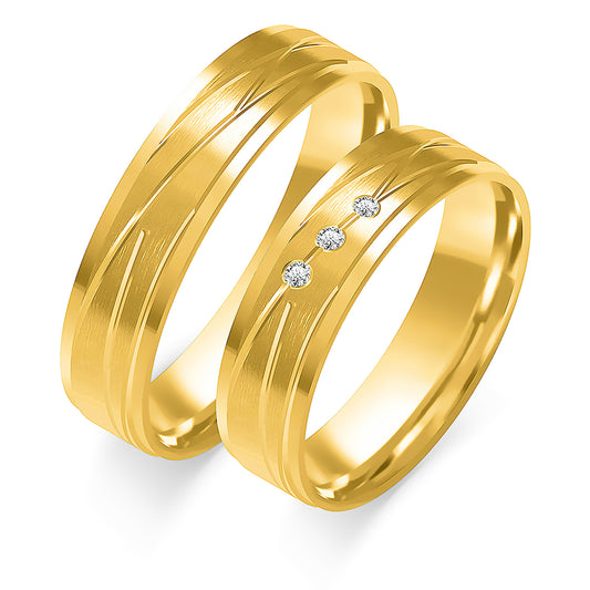 Kalliora 5.00 mm + 5.00 mm - 0,027 ct. Diamanten