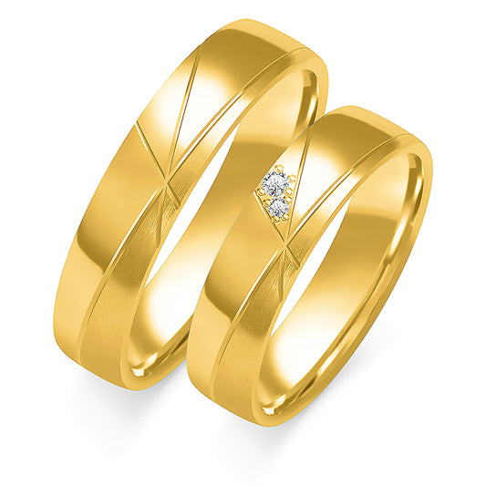 Pavienna 5.00 mm + 5.00 mm - 0,031 ct. Diamanten