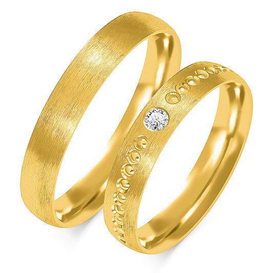Rosamaria 4.00 mm + 4.00 mm - 2,25 ct. Diamanten