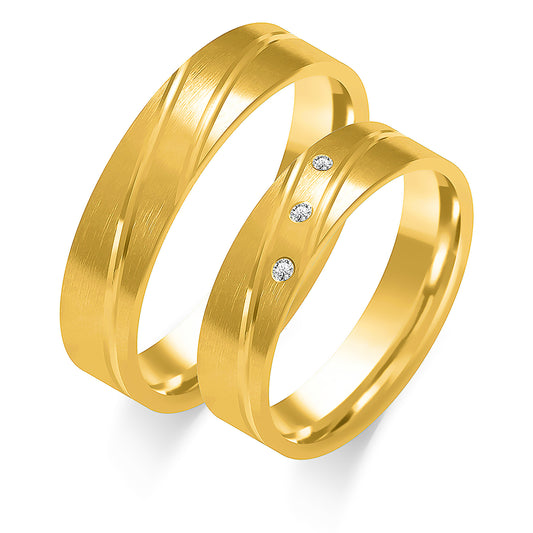 Tivianne 5.00 mm + 5.00 mm - 0,027 ct. Diamanten