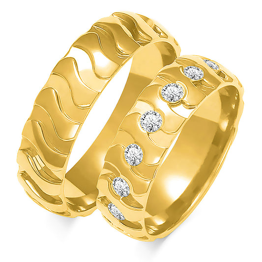Uvelisse 6.00 mm + 6.00 mm - 31,5 ct. Diamanten