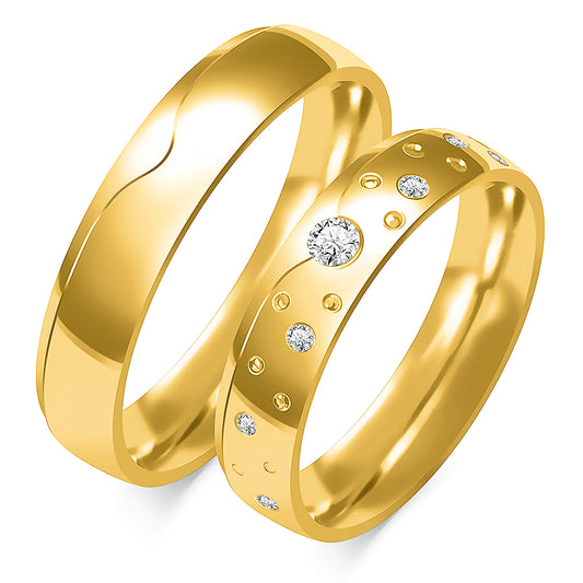 Althesia 5.00 mm + 5.00 mm - 0,119 ct. Diamanten