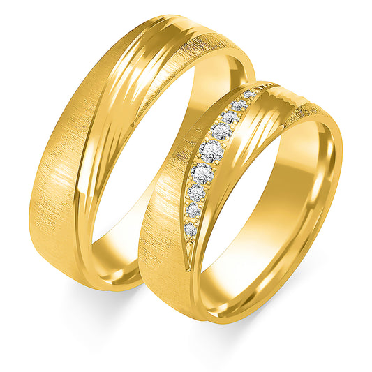 Divanna 6.00 mm + 6.00 mm - 0,146 ct. Diamanten