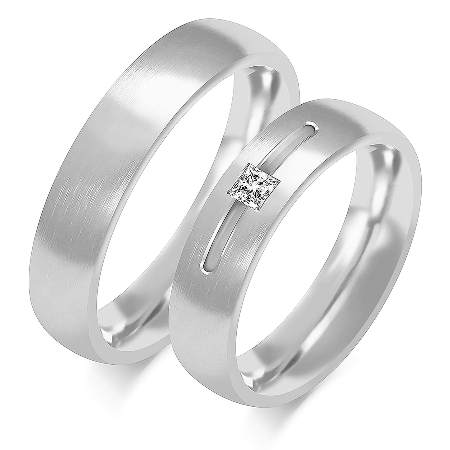 Giselora 5.00 mm + 5.00 mm - 0,153 ct. Diamanten