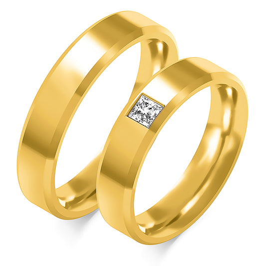 Karissia 5.00 mm + 5.00 mm - 0,153 ct. Diamanten