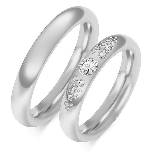 Lucivara 4.00 mm + 4.00 mm - 3,572 ct. Diamanten