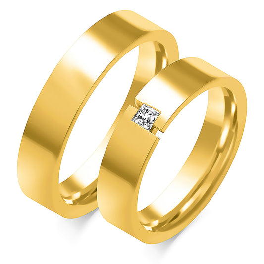 Nerivelle 5.00 mm + 5.00 mm - 0,153 ct. Diamanten
