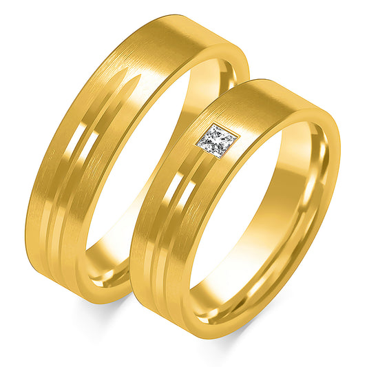 Ravessa 5.50 mm + 5.50 mm - 0,153 ct. Diamanten
