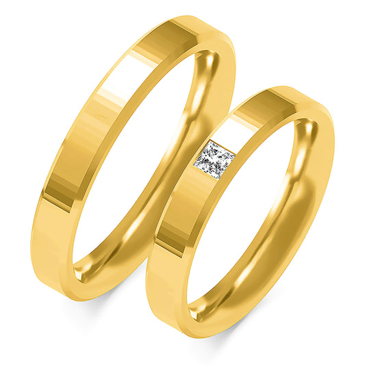 Serelisse 3.50 mm + 3.50 mm - 0,153 ct. Diamanten