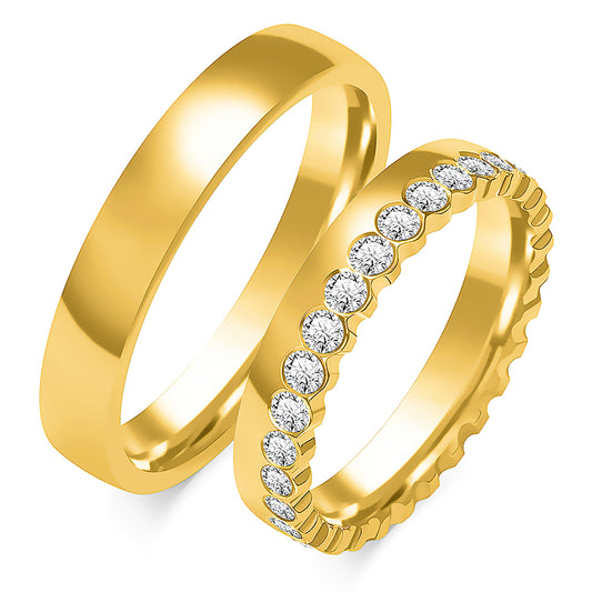 Thessaria 4.00 mm + 4.00 mm - 0,99 ct. Diamanten