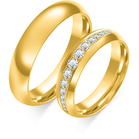 Jovandra 5.00 mm + 5.00 mm - 4,757 ct. Diamanten