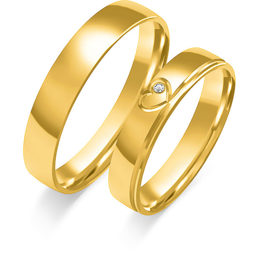 Pavlina 4.00 mm + 4.00 mm - 0,009 ct. Diamanten