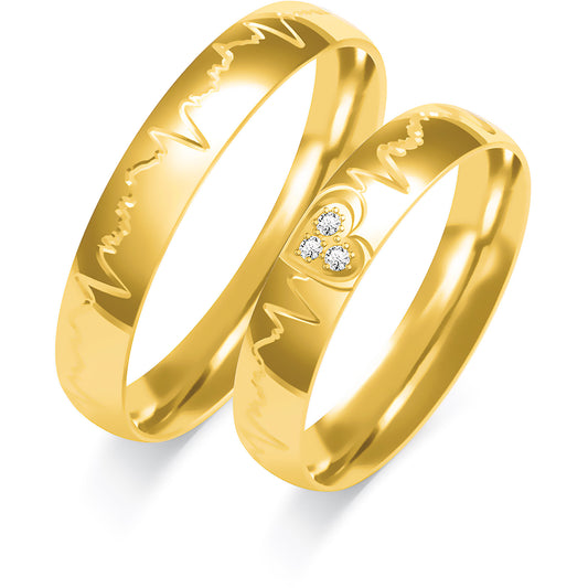 Briavelle 4.00 mm + 4.00 mm - 0,027 ct. Diamanten