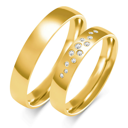 Saraliana 4.00 mm + 4.00 mm - 0,101 ct. Diamanten