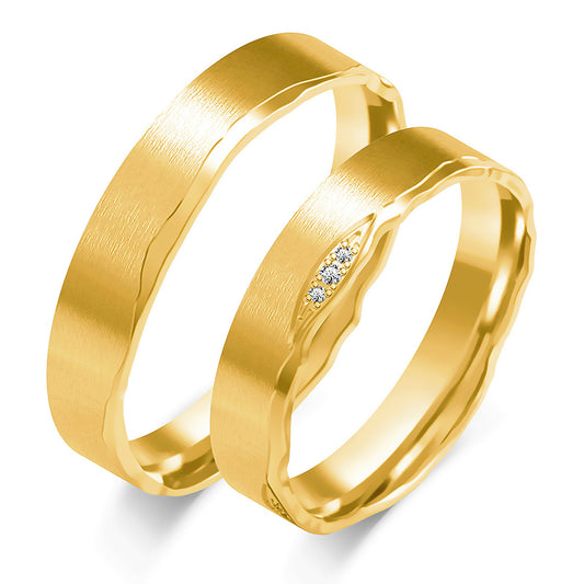 Tavianna 4.50 mm + 4.50 mm - 0,1 ct. Diamanten