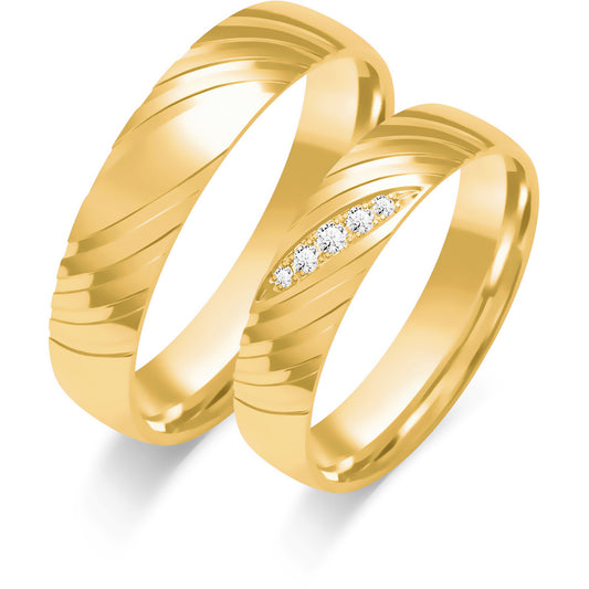 Ravelis 5.00 mm + 5.00 mm - 0,042 ct. Diamanten