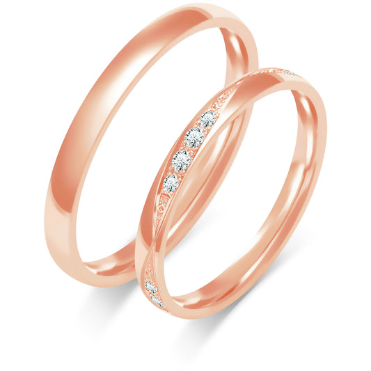 Wystelora 2.50 mm + 2.50 mm - 0,184 ct. Diamanten