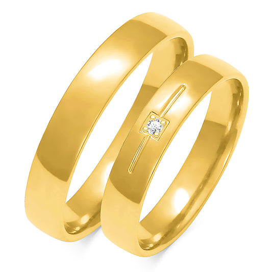 Iridessa 4.00 mm + 4.00 mm - 0,014 ct. Diamanten