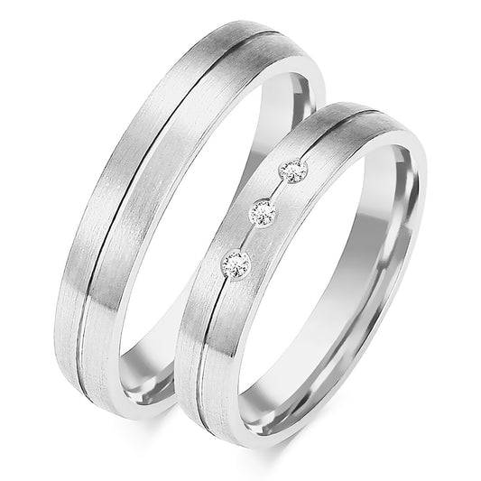 Kallidora 4.00 mm + 4.00 mm - 0,042 ct. Diamanten