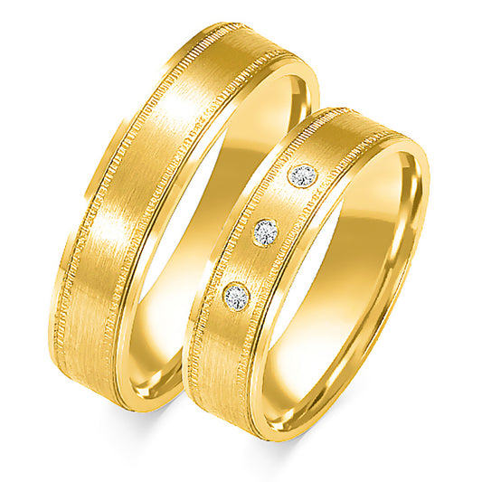 Karissia 5.50 mm + 5.50 mm - 0,066 ct. Diamanten