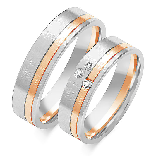 Meliora Grace 5.50 mm + 5.50 mm - 0,045 ct. Diamanten