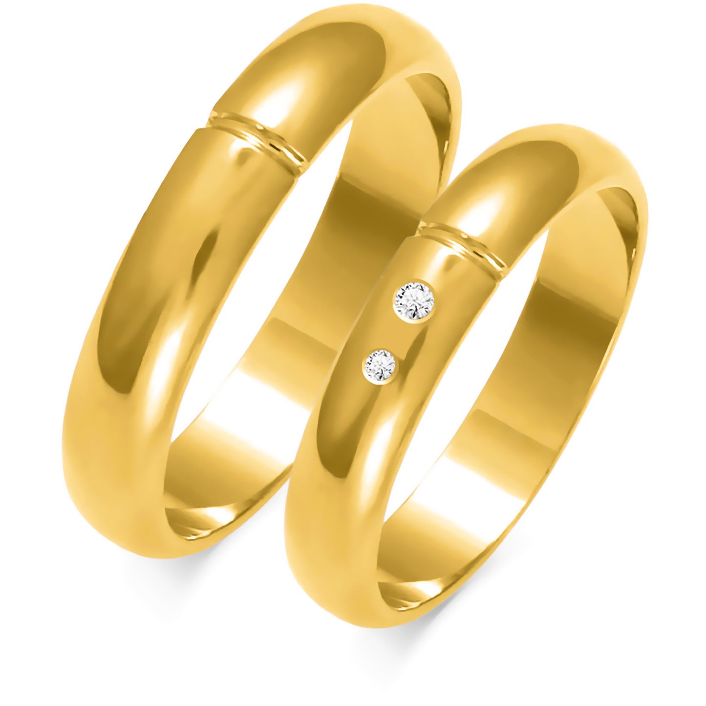 Orissara 4.00 mm + 4.00 mm - 0,036 ct. Diamanten