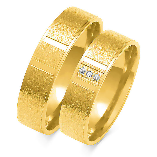 Bellisette 5.50 mm + 5.50 mm - 0,027 ct. Diamanten