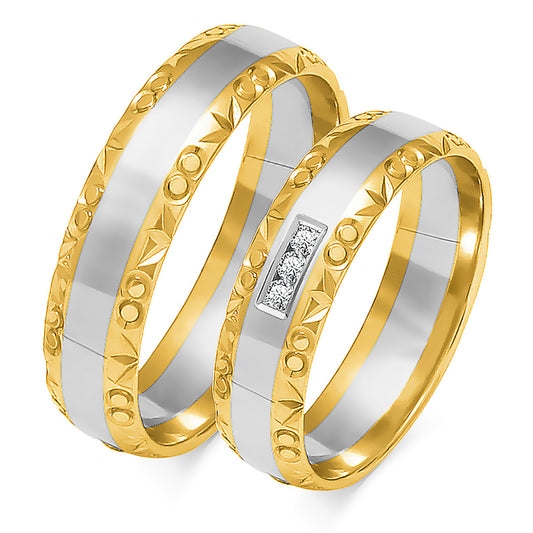 Xeliria 5.50 mm + 5.50 mm - 0,042 ct. Diamanten