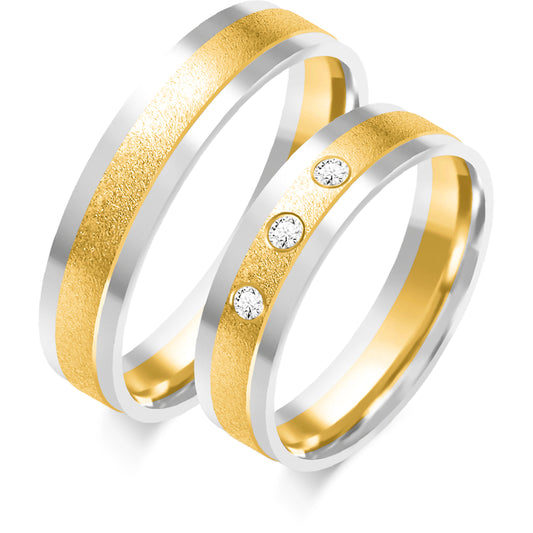 Dianessa 5.00 mm + 5.00 mm - 0,066 ct. Diamanten