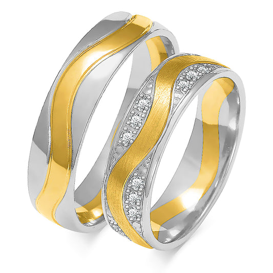 Norelliane 5.50 mm + 5.50 mm - 0,336 ct. Diamanten