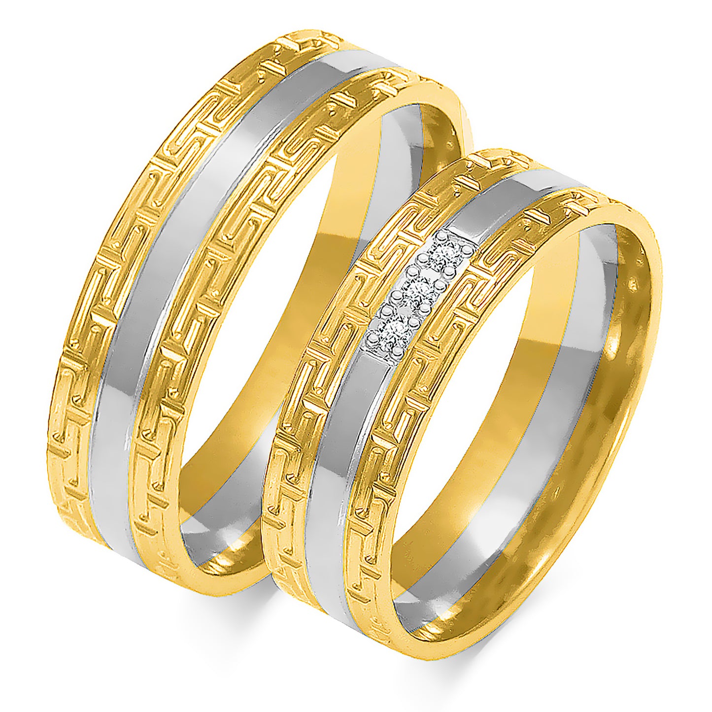 Thalorina 6.00 mm + 6.00 mm - 0,042 ct. Diamanten