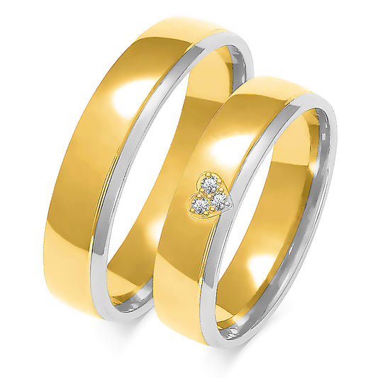 Ulindra Rose 5.00 mm + 5.00 mm - 0,027 ct. Diamanten
