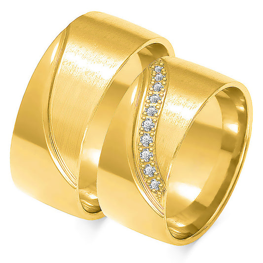 Taloria 9.00 mm + 9.00 mm - 0,13 ct. Diamanten