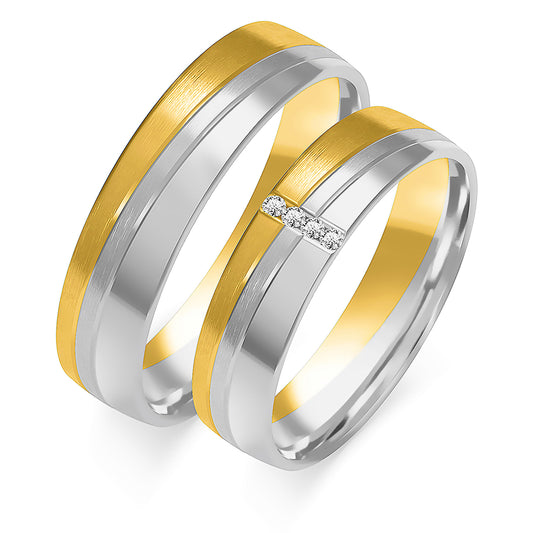 Faylindra 5.50 mm + 5.50 mm - 0,036 ct. Diamanten