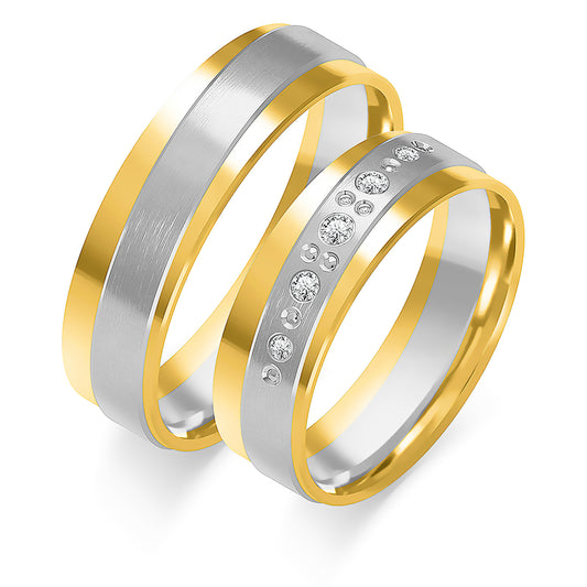 Saranara 6.00 mm + 6.00 mm - 0,068 ct. Diamanten