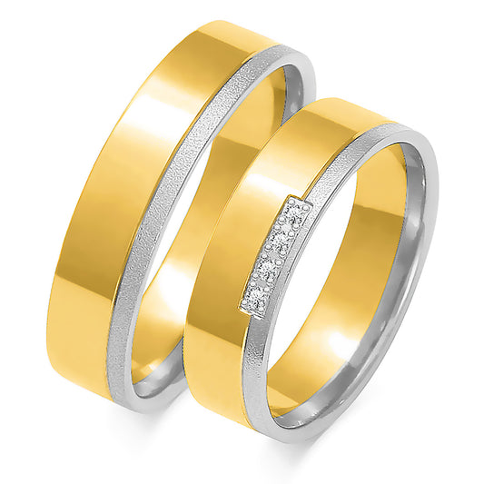Olivara 5.50 mm + 5.50 mm - 0,036 ct. Diamanten