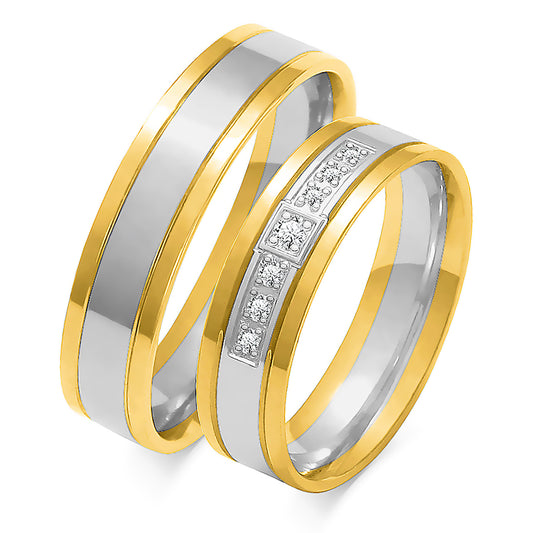 Pryllia 5.50 mm + 5.50 mm - 0,106 ct. Diamanten