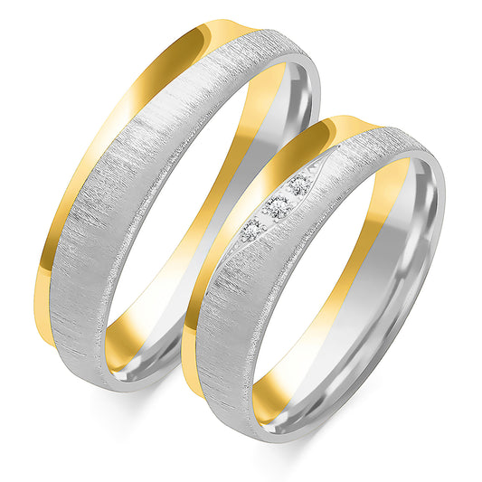 Wenolia 5.00 mm + 5.00 mm - 0,032 ct. Diamanten